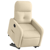 Fauteuil inclinable Crème Tissu