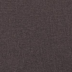 Ensemble de canapés 2 pcs marron foncé tissu