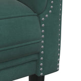 Ensemble de canapés 3 pcs vert foncé velours