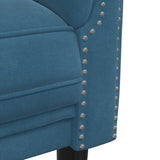 Ensemble de canapés 2 pcs bleu velours