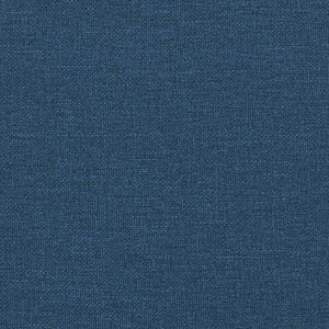 Ensemble de canapés 3 pcs bleu tissu