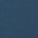 Ensemble de canapés 3 pcs bleu tissu