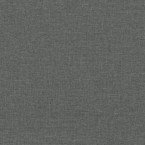 Ensemble de canapés 2 pcs gris foncé tissu