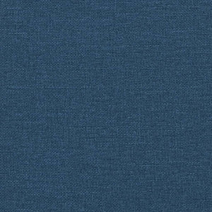 Ensemble de canapés 2 pcs bleu tissu