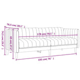 Ensemble de canapés 2 pcs marron tissu