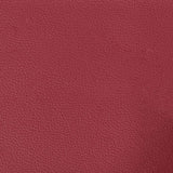 Ensemble de canapés Chesterfield 3pcs rouge bordeaux similicuir