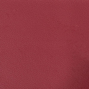 Ensemble de canapés Chesterfield 2pcs rouge bordeaux similicuir