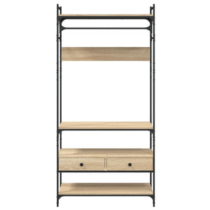 Armoire à tiroirs chêne sonoma 89x39x184,5 cm bois d'ingénierie