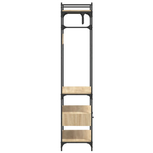 Armoire à tiroirs chêne sonoma 89x39x184,5 cm bois d'ingénierie