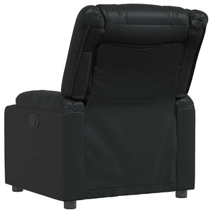 Fauteuil inclinable Noir Similicuir