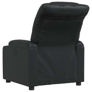 Fauteuil inclinable Noir Similicuir