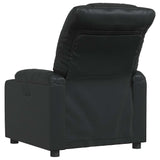 Fauteuil inclinable Noir Similicuir
