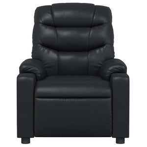 Fauteuil inclinable Noir Similicuir