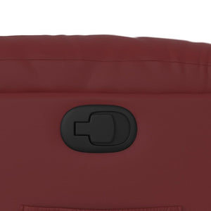 Fauteuil inclinable Rouge bordeaux Similicuir