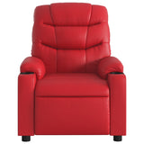 Fauteuil inclinable Rouge Similicuir