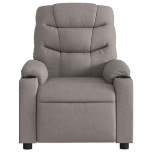 Fauteuil inclinable Taupe Tissu