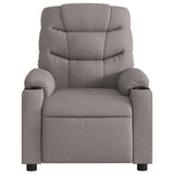 Fauteuil inclinable Taupe Tissu
