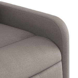 Fauteuil inclinable Taupe Tissu