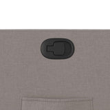 Fauteuil inclinable Taupe Tissu