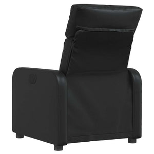 Fauteuil inclinable Noir Similicuir