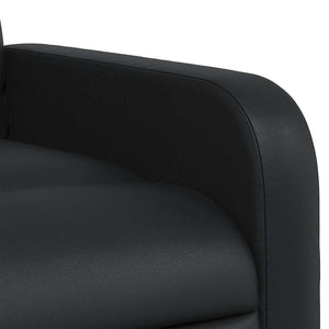 Fauteuil inclinable Noir Similicuir
