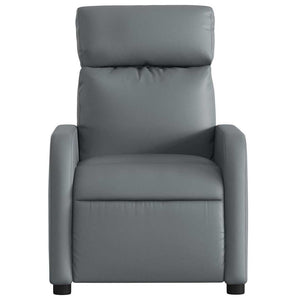 Fauteuil inclinable Gris Similicuir