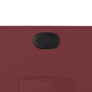 Fauteuil inclinable Rouge bordeaux Similicuir