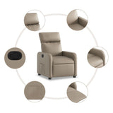 Fauteuil inclinable Cappuccino Similicuir