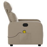 Fauteuil de massage inclinable Cappuccino Similicuir