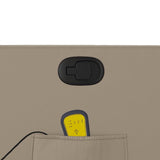 Fauteuil de massage inclinable Cappuccino Similicuir