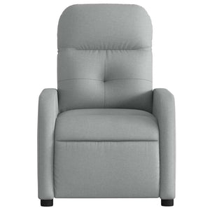 Fauteuil inclinable Gris clair Tissu