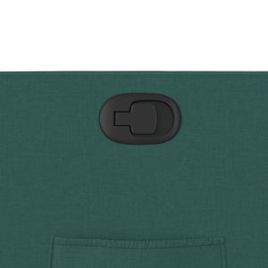 Fauteuil inclinable Vert foncé Tissu