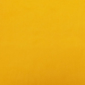 Canapé-lit à 2 places avec deux oreillers Jaune Velours