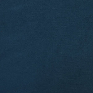 Canapé-lit à 2 places avec deux oreillers bleu velours