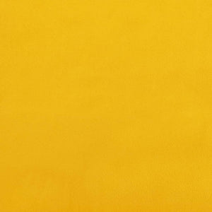 Canapé-lit à 2 places avec deux oreillers Jaune Velours