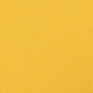 Canapé-lit à 2 places jaune tissu
