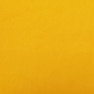 Canapé-lit à 2 places avec deux oreillers Jaune Velours