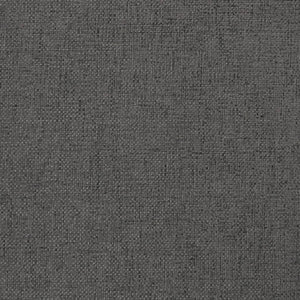 Canapé-lit à 2 places avec deux oreillers Gris foncé Tissu