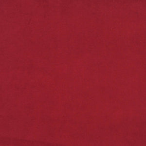 Canapé-lit 2 places rouge bordeaux velours