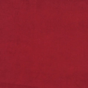 Canapé-lit à 2 places et deux oreillers Rouge bordeaux Velours