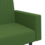 Canapé-lit à 2 places vert foncé velours