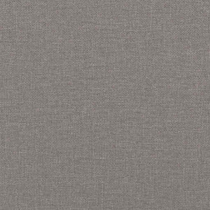 Canapé Chesterfield 2 places taupe tissu