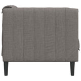 Fauteuil taupe tissu