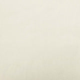 Fauteuil avec coussin crème velours