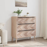 Commode Lusk 03A chêne sonoma 80x38,5x87 cm
