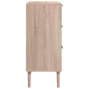 Commode Lusk 03A chêne sonoma 80x38,5x87 cm