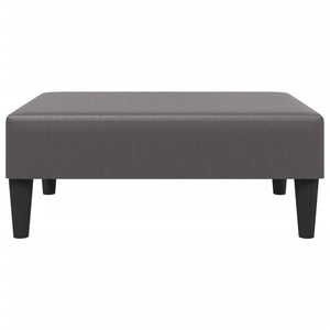 Ensemble de canapés 2 pcs gris similicuir