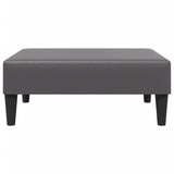 Ensemble de canapés 2 pcs gris similicuir