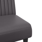 Ensemble de canapés 2 pcs gris similicuir