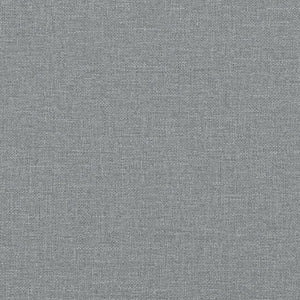 Ensemble de canapés 2 pcs gris clair tissu